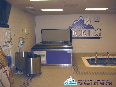 No need to haul ice with your Polarzone Hydrotherapy Spa