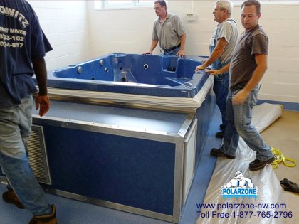 Columbia University Athletics Training Facility Hydrotherapy