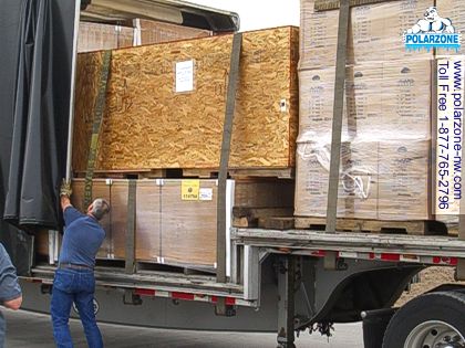 New Mexico State University receives delivery of a Polarzone Hydrotherapy Spa in December 2007